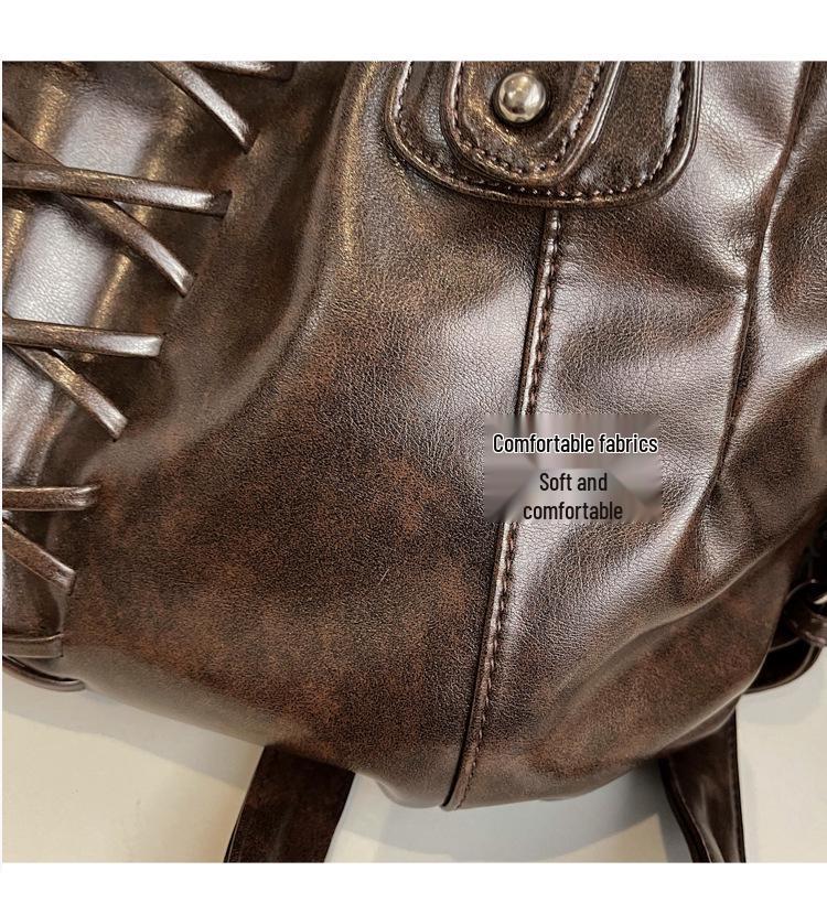 Women's High-End Large Capacity Versatile Tote and Crossbody Bag