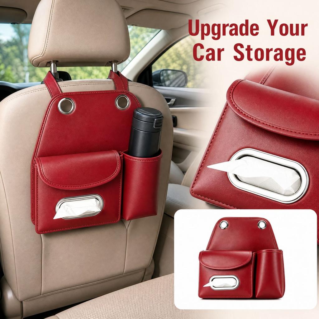 Car Multi-Pocket Storage Bag for Car SUV Truck Interior