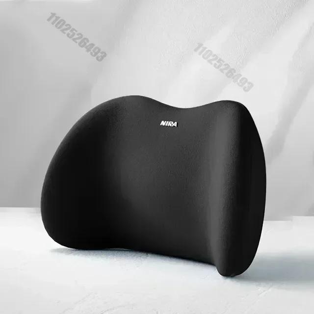Ergonomic Memory Foam Car Seat Cushion - Lumbar Support & Neck Pillow For All-Season ComfortSynthetic Fiber Car Accessories