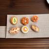 12 buc. Magnete Frigider Mini Pâine Rășină Alimente Simulate Decorative Suport Memo Note Foto pentru Casă Bucătărie Birou