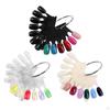 10 Sheet Total 60 Tips Nails Sticks Supplies for Polish Display and Home DIY