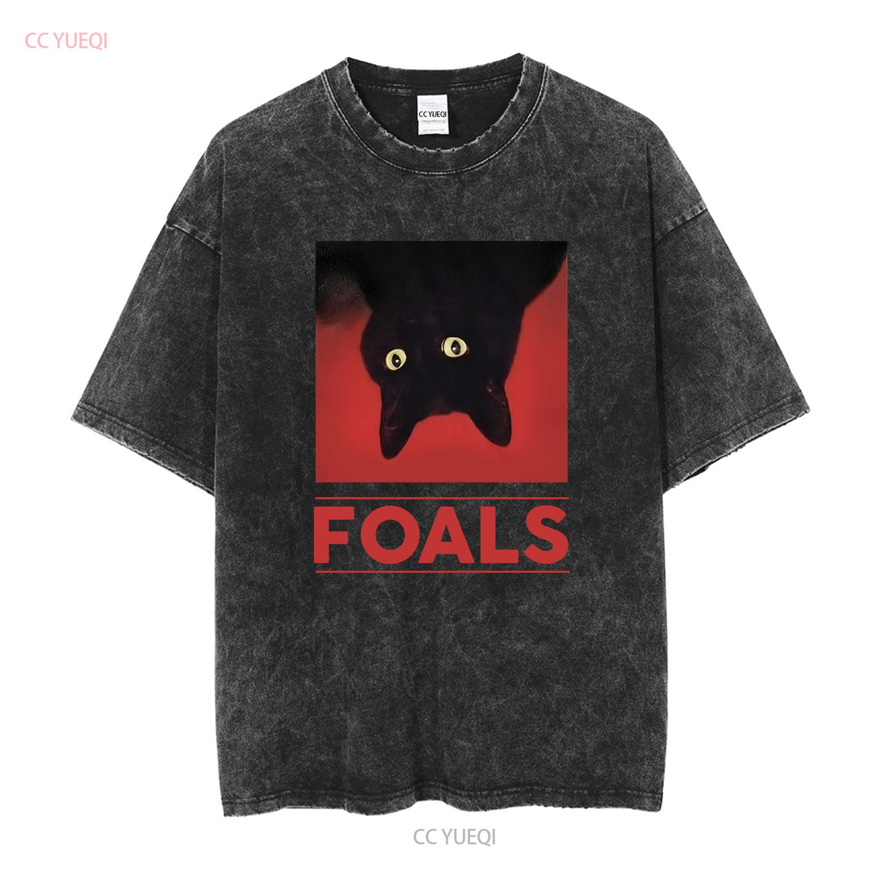 

Foals T Shirt Indie Rock Band Men s Extra Large long or short sleeves vintage Washed Soft Breathable fashion Stylish XL