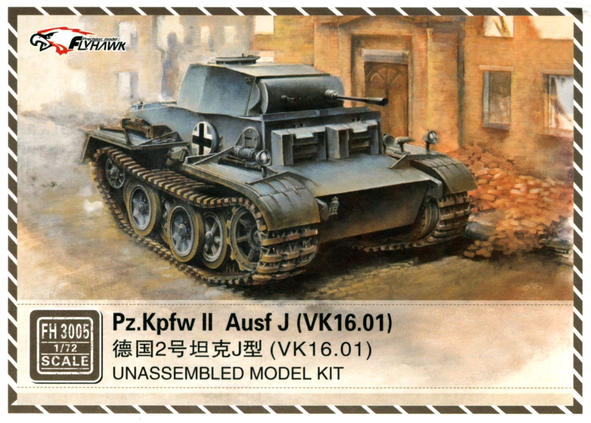 

Fly Model Tank II J VK1601 Plastic Model 1/72 Ausf.