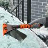 Portable Ice Scraper PP Material Snow Shovel Windshield Cleaning Defrosting Scraper  Winter Use