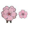 Magnetic For Golfer Pink Flower Golf Hat Clip Hat Marker Ball Position Mark Golf Putting Alignment