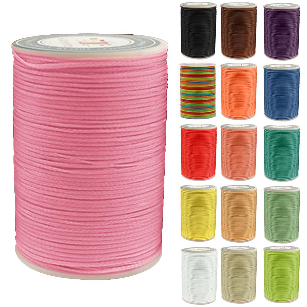 Winomo 10/ rollos encerados de cuerda de algod/ón 10/ m cord/ón de algod/ón 1/ mm cinta de cera para fabricar joyas