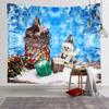 Christmas Tapestry Room Decor Fabric Backdrop Wall Hanging for Bedroom Popular Online Direct Machine Washable Polyester Modern