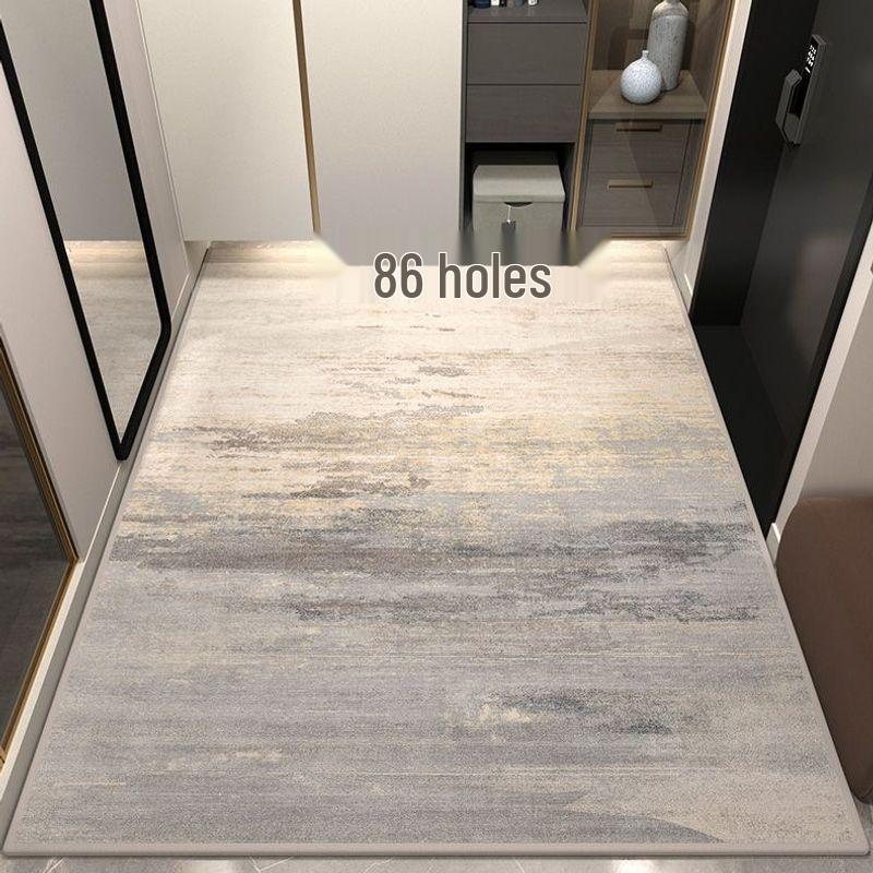 Tappetino Moderno Stampato Antiscivolo per Ingresso – Zerbino Tagliabile per Porta e Tappetino per Corridoio