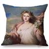 Franz Xaver Winterhalter Rococo Royal Court Princess Queen Beautiful Lady Portrait Oil Painting Sofa Pillow Case Cushion Cover