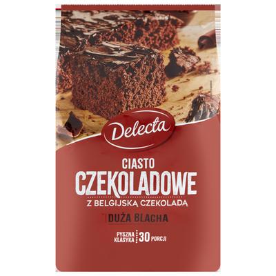 Chocolate Cake Large Tray Delecta 670G Quick Cake 30 Servings Delicious
