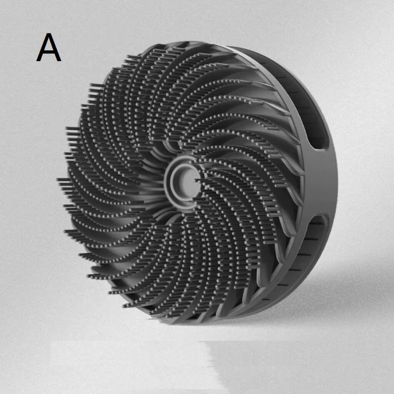 Silicone Body Scrubber Loofah Double-Sided Bath Brush,Shower Scrubber And Scalp Massager Shampoo Brush For Kids Women Men