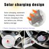 4PCS Car Tire Wheel Lights, Colorful Flashing LED Air Valve Cap Lights With Motion Sensor, Solar Waterproof Tire Light Gas Nozzle For Truck Bike