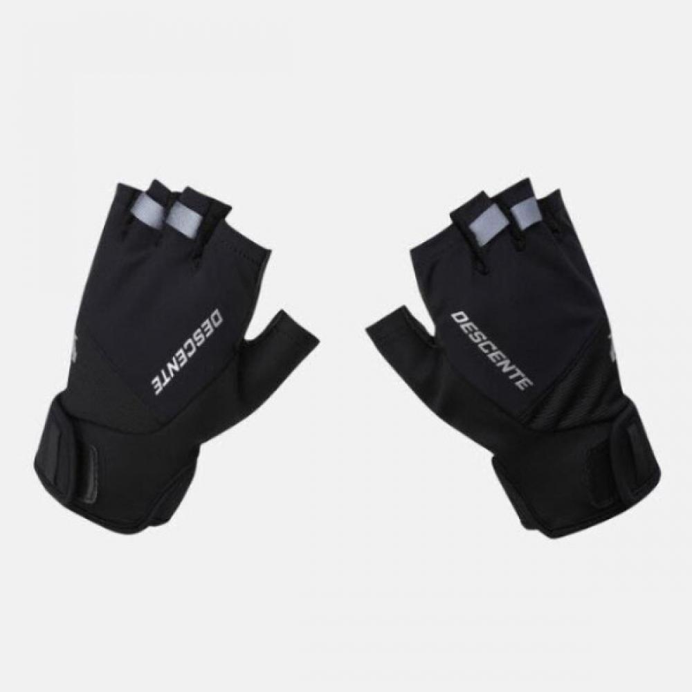 

Перчатки Descent Cqk Sq123tgl11 Blk Training Band Half Gloves Black S
