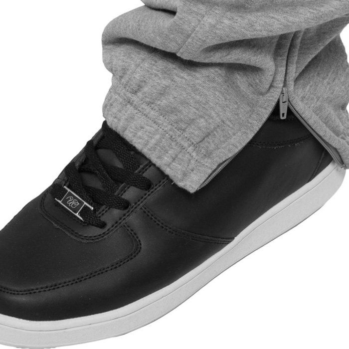 Bas de jogging - Urban Classics - 3XL - Gris - Urban Fit - Poches zippées