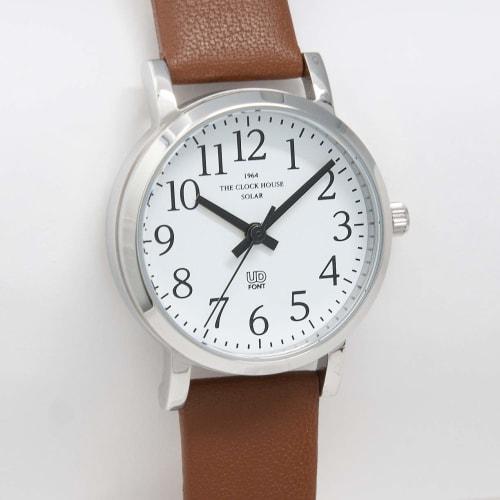 THE CLOCK HOUSE Universal Design Solar Women's Watch LUD1001-WH3B