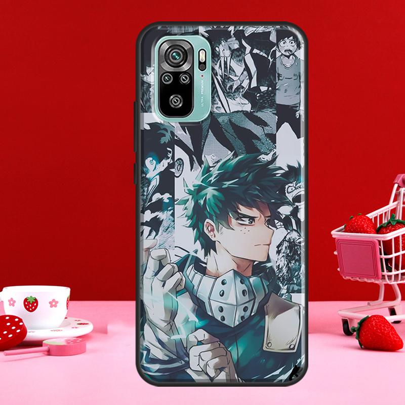 

Чехол Deku Izuku Midoriya My Hero Academy для Redmi Note 10 Pro для Redmi Note 11 Pro Note 8 9 Pro 9S 10S 11S 9C 9A 9T Redmi Note 11 Pro