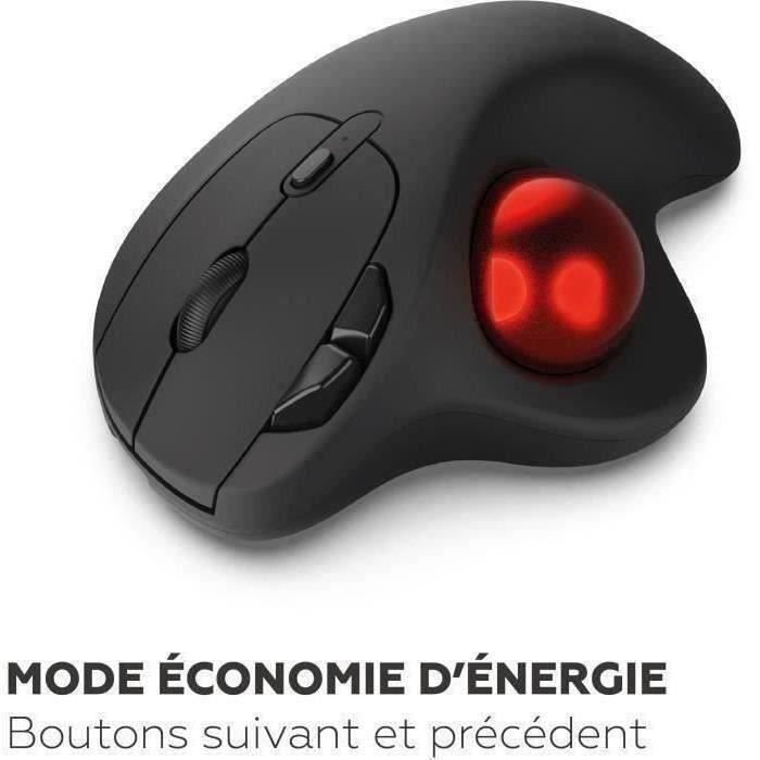 Souris sans fil - MOBILITY LAB - Trackball - Noir