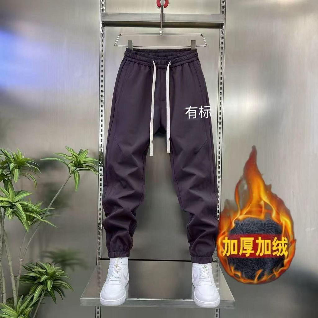[Autumn New] Popular Men's Pants Autumn and Winter New Casual Pants Men's Thick Fashion Versatile Sports Tie