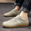 Fashion Stylish Designer Male Tenis Masculino Versatile Leisure Walk Man Footwear Suede Leather Casual Shoe Non-Slip Comfy Mens Sneakers
