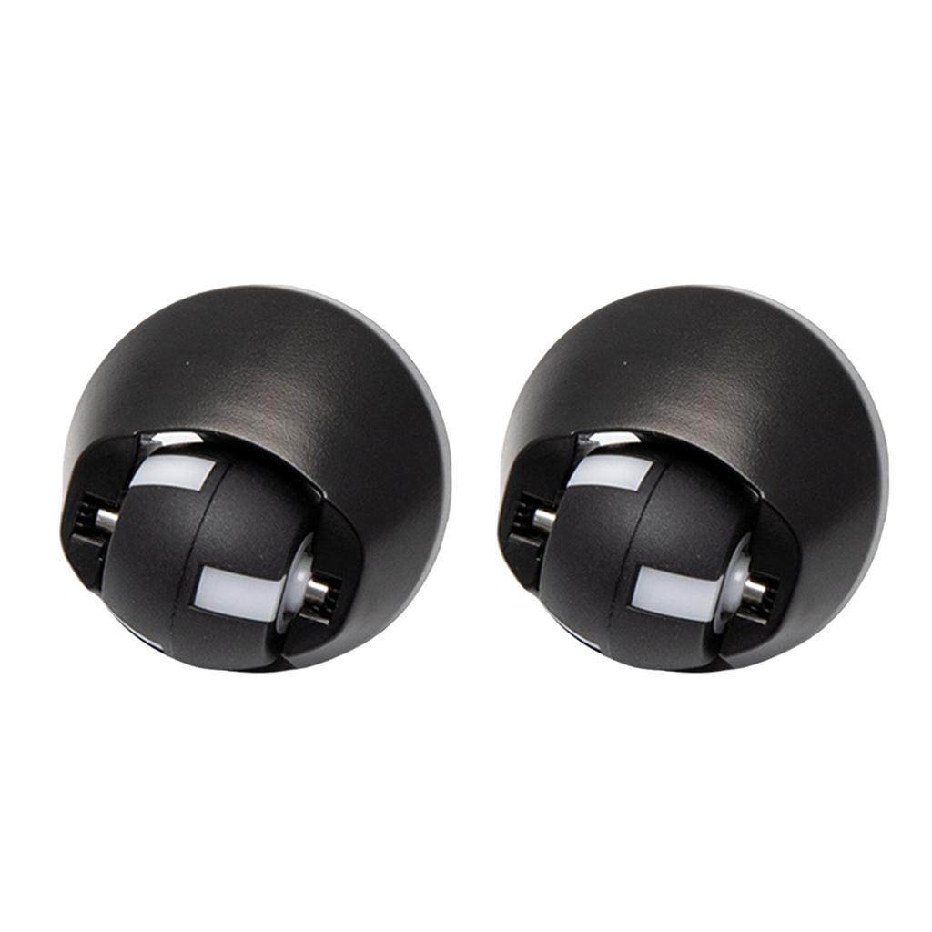Pack of 2 Plastic Vacuum Cleaner Casters Vacuum Cleaner Wheel Plastic Texture Antiwear Vacuum Robot Tire for BR151/150