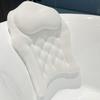 Waterproof Bathtub Neck Cushion Soft Headrest For Relaxation Fit All Size Easy Setups Spa Massage Accessory Polyester