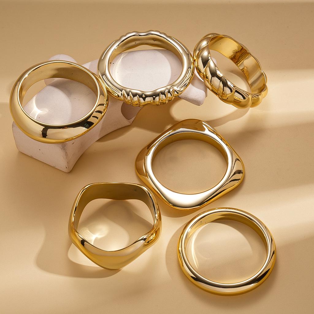 Irregular Geometric Round Bracelet Individual Cold Style Jewelry