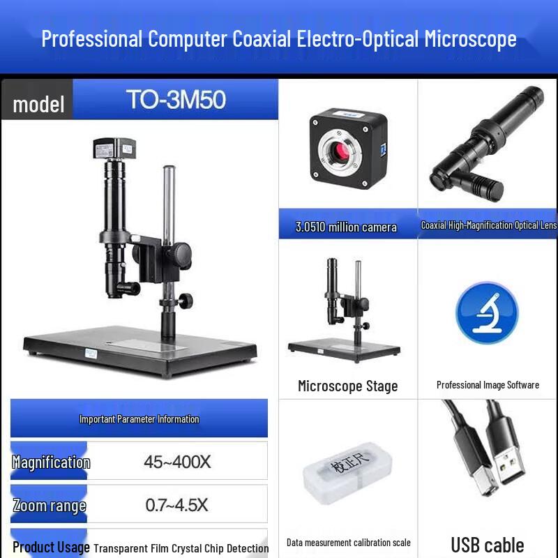 AOSVI USB Digital Coaxial Microscope