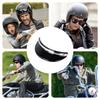 bike visor,retro helmet universal brim 3 button brim motorcycle hat visor 3 clip design