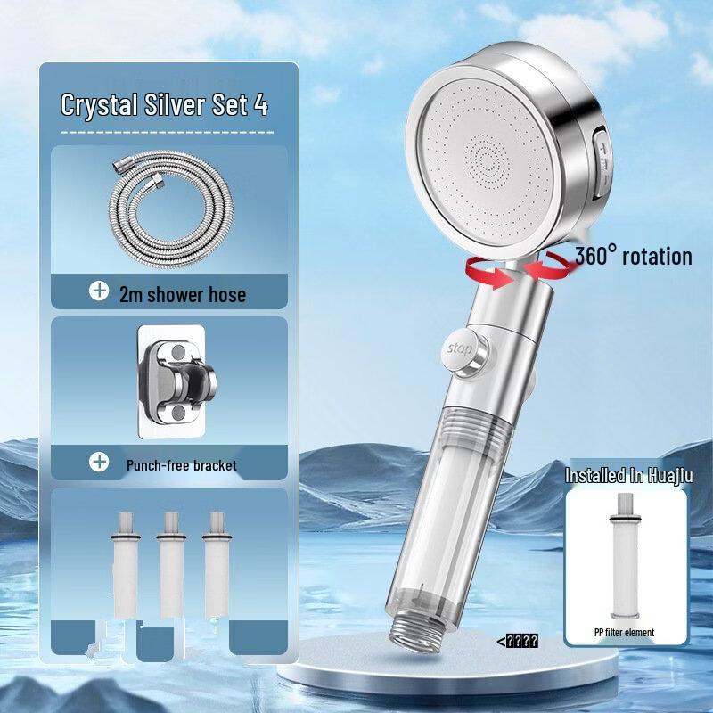 TLXT High-Pressure Filter Shower Head