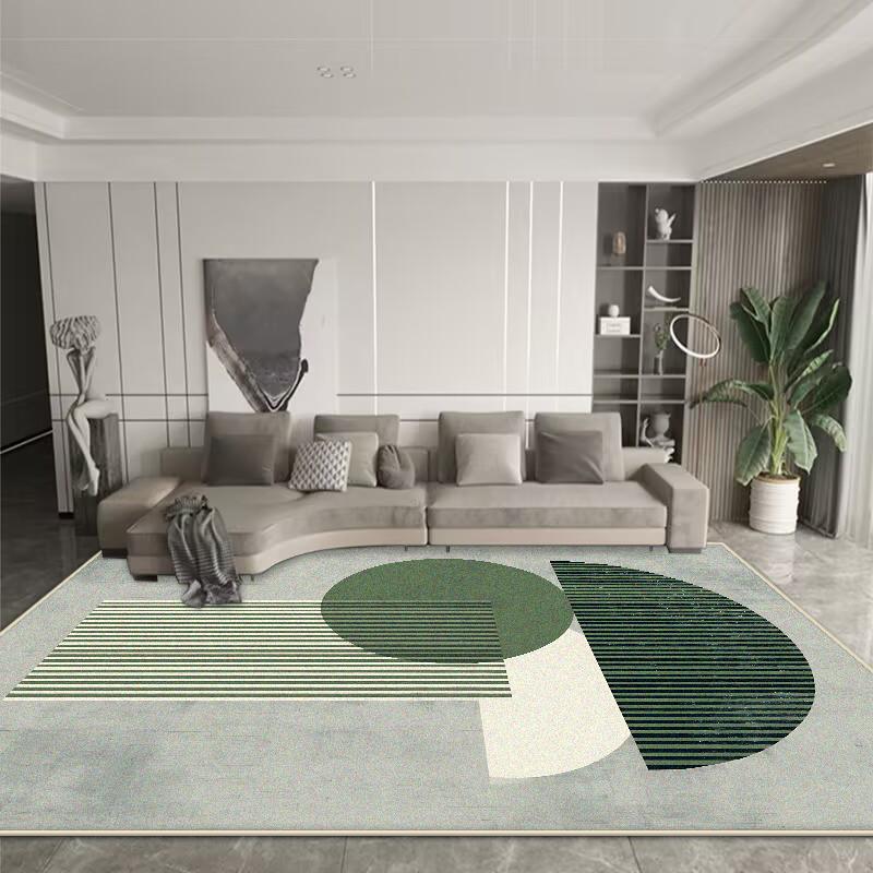 Nordic Green Carpet Living Room Decoration Bedroom Large Area Lounge Rug Home Coffee Tables Floor Mats 200x300 Room Decor Modern