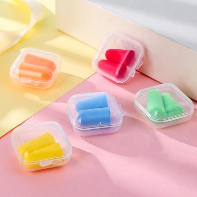 Slow Rebound Noise Reduction Soundproof Earplugs for Sleep and Learning