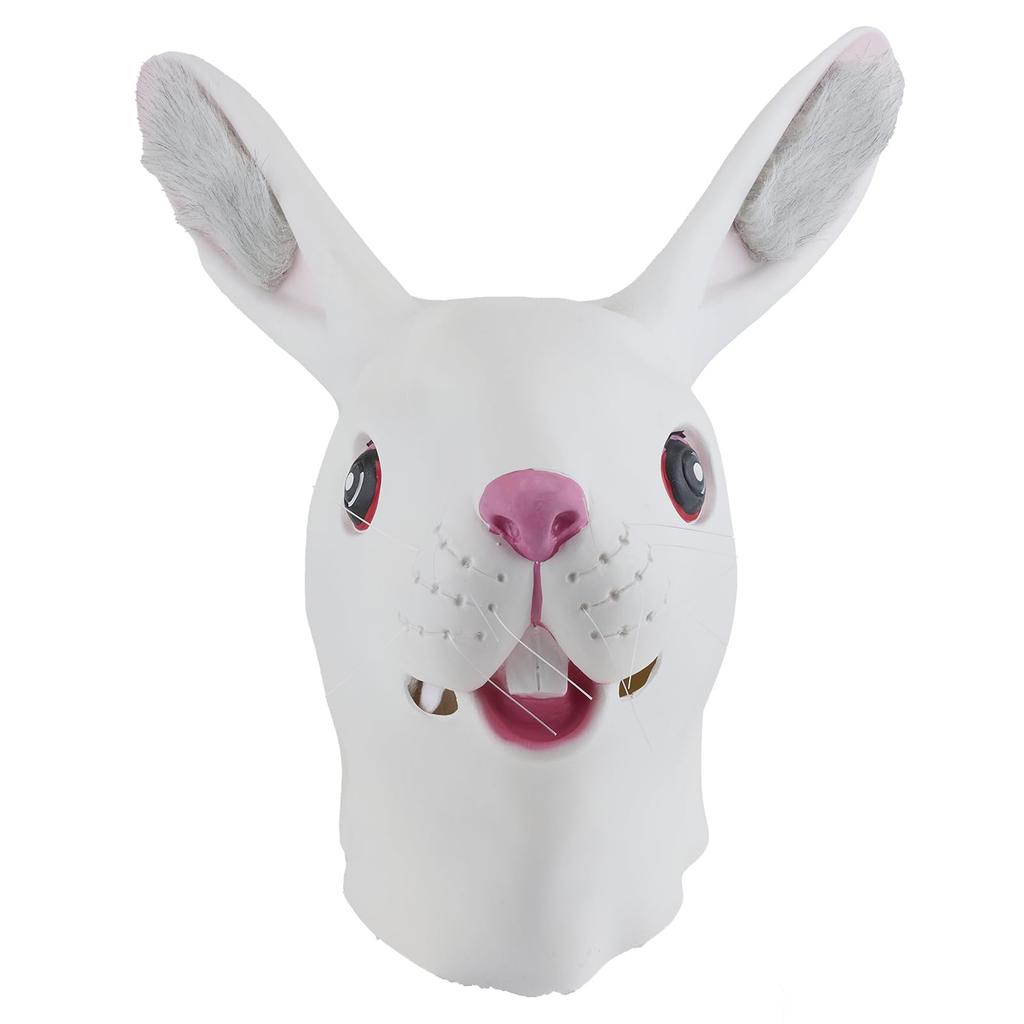 Animal Mask Rabbit Animal Realistic Halloween Party Welcome Gag [Authentic Aiko] - Mask, Cosplay, Prop, Party, Entertainment, One-liner