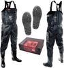 Dres Chest High Wader Active Fit Airborne Radial Sole Boots Bk Tan 25cm 30cm