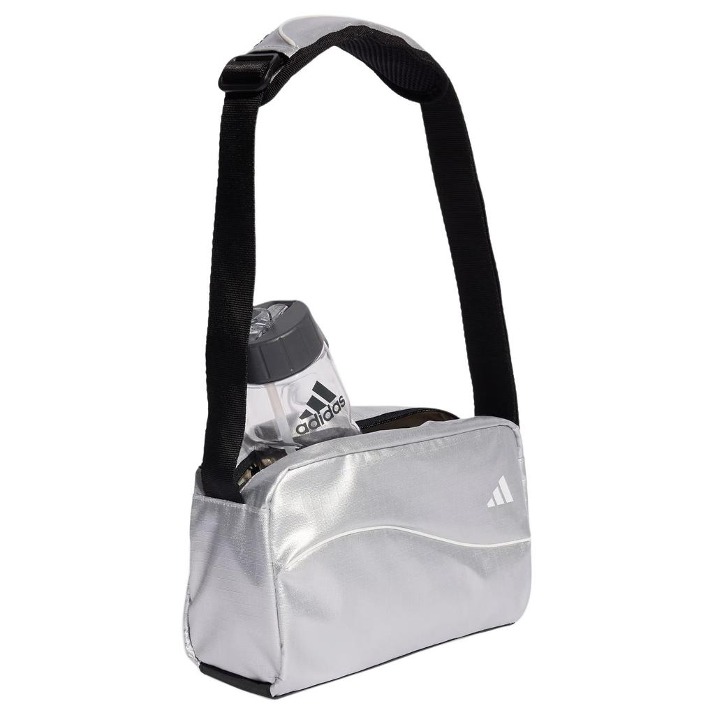 Adidas Polyester Shoulder Bag Mini Women's Silver Adidas JM0157