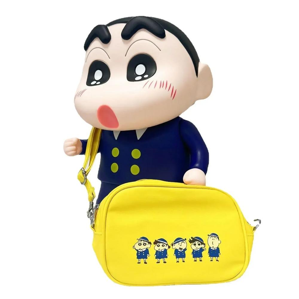Crayon Shin-Chan Figure Anime Figures Model Personalized Creative Figures 1:1 Large Vinyl Superman Shinchan Figure Ornaments Toy