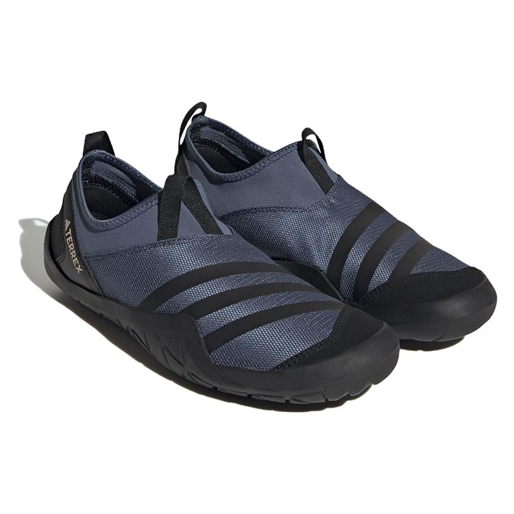 Adidas Terrex Jawpaw Minimalist Fashion Slip-Resistant Durable Low-Top Outdoor Functional Shoes Men Shoes Blue Black HP8650