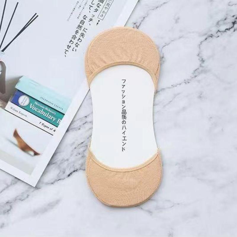 

Женские хлопковые носки-лодочки с защитой от ударов и скольжения на переднюю часть стопы, силикон, непромокаемые, с неглубоким носком, на высоком каблуке, невидимые носки One size бежевый