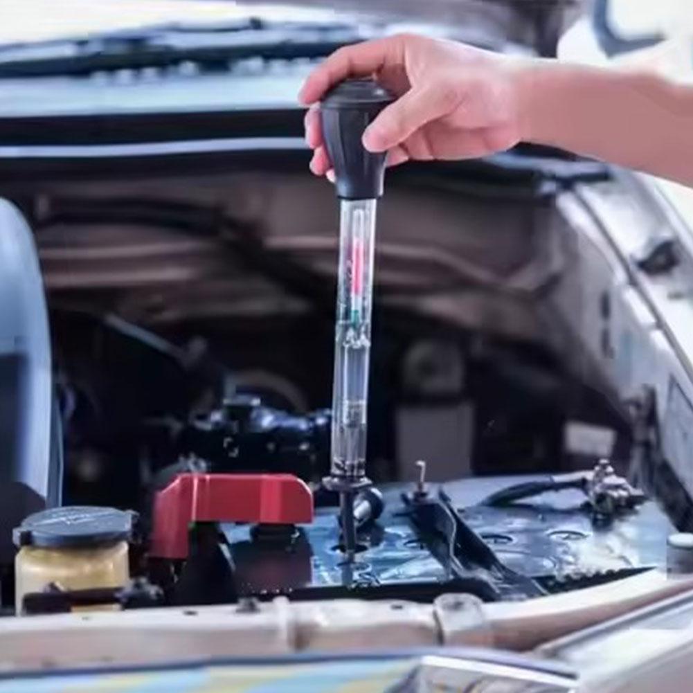 Battery Hydrometer Battery Electric Density Meter Electric Gravidness Suction Acid Tester Electrolyte Lead Flooded