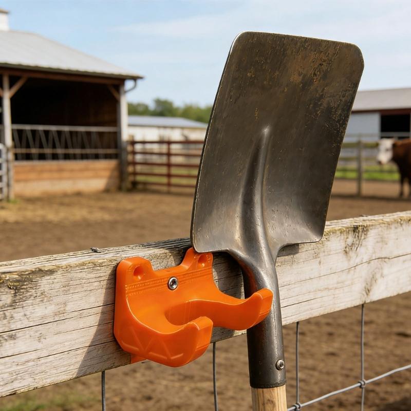Waterproof Plastic Utility Hook Space Saving Hanger For Storing Outdoor Tools Gardening Supplies Hanger