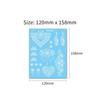 5/1 Sheets Women's Temporary Fake Tattoo Stickers White Tattoo Bridesmaid Hand Arm Waterproof But Easy Remove Tattoo