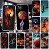 Coque de téléphone transparente BH8 Basketball Art Shoot pour Motorola Moto G7 G8 G9 G84 G85 G73 G24 G15 Z2 Play Power Plus