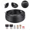 Kanalisations-Jetter-Set für Hochdruckreiniger, Ablaufdüsen-Reinigungsschlauch 1/4 Zoll NPT Jetting