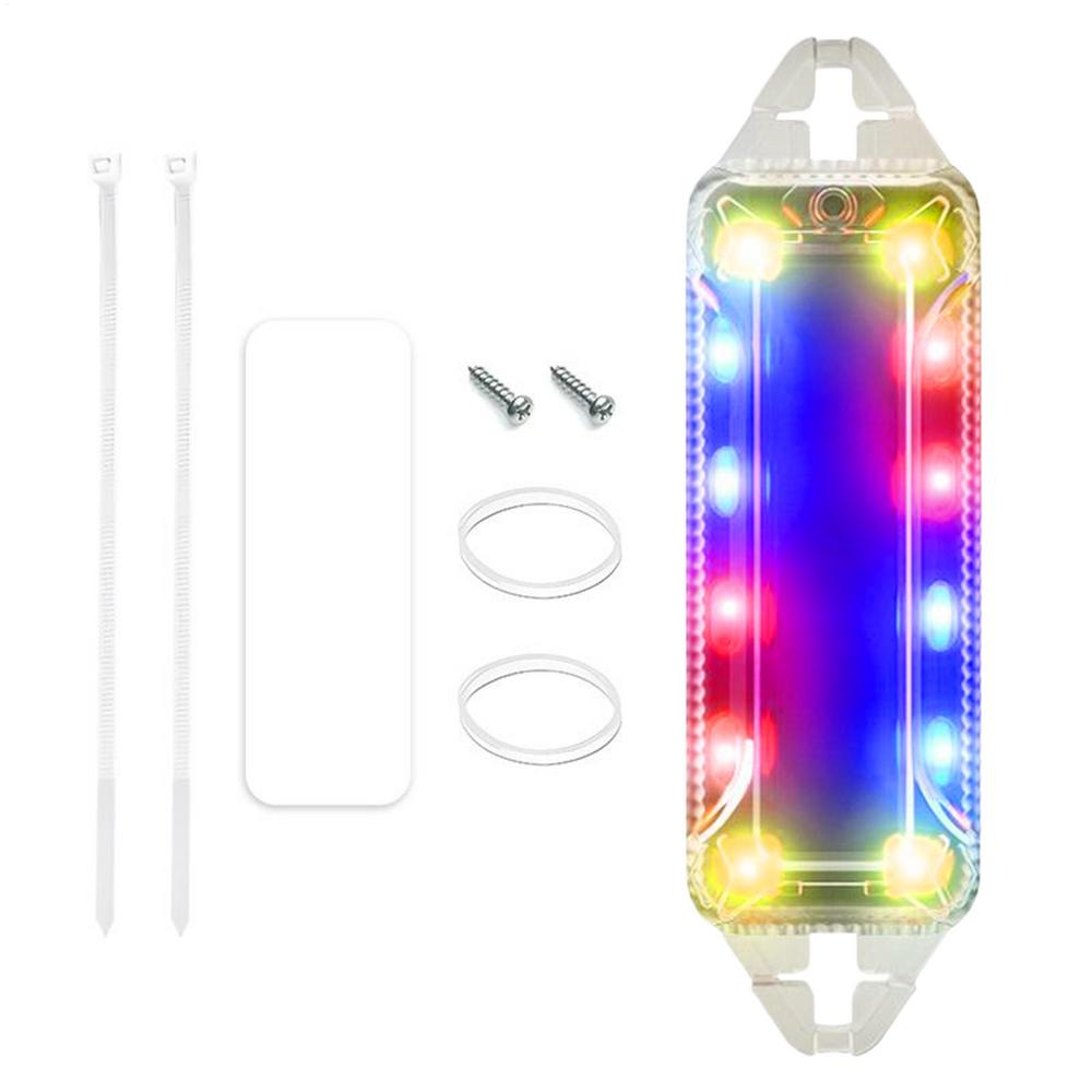 Strobe Light For Truck Solar Wireless LED Lights Car Exterior Anti Collision Warning Safety Solar Waterproof Flashing Lamp For