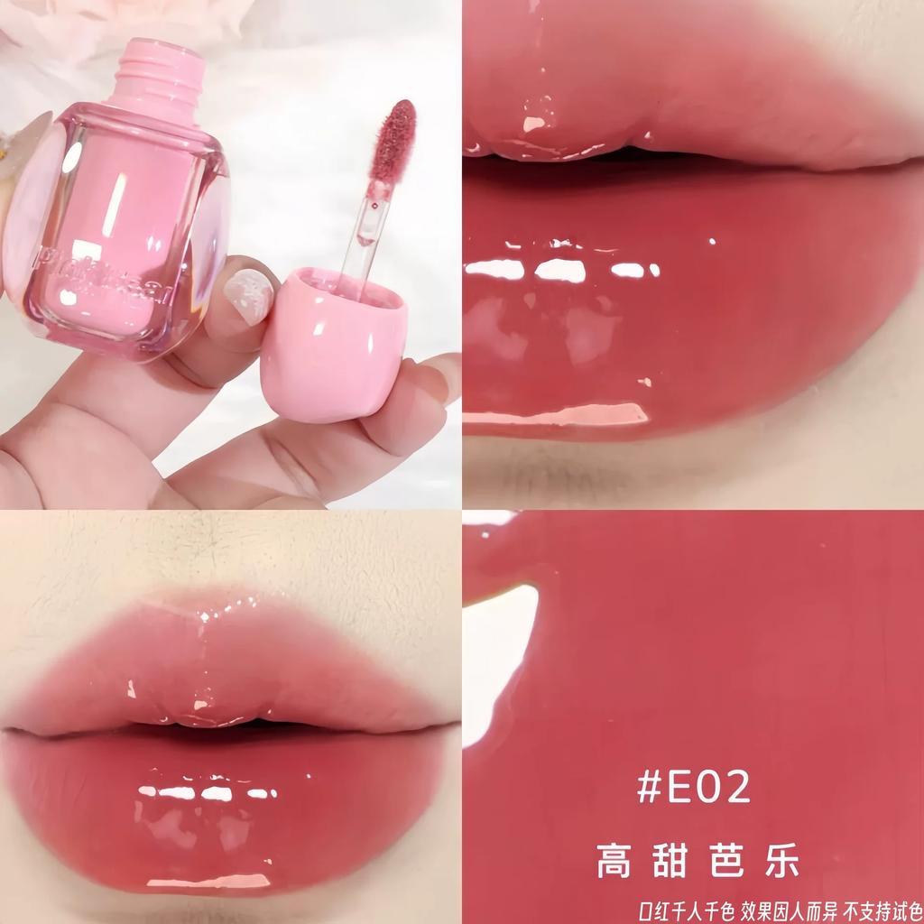 Pinkbear Pinkbear Small Light Bulb 2.0 Essence Lip Gloss Lipstick Mirror Moisturizing Lip Care Essence Lipstick