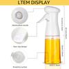 Oil Spray Olive Oil Sprayer for Kitchen BBQ Cooking Baking Oil Spray Empty Bottle Vinegar Plastic Bottle Kitchen Accessories