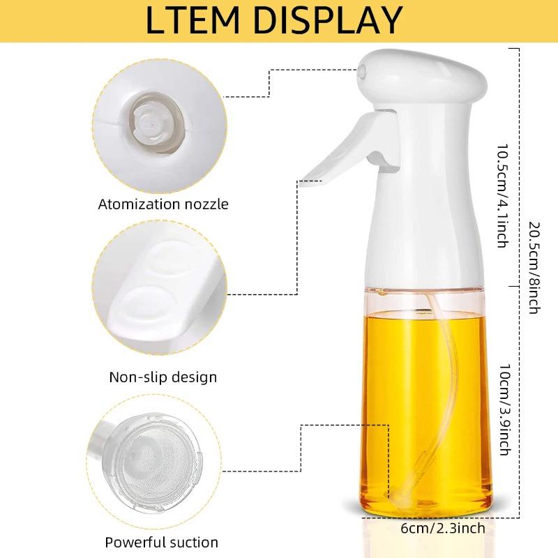 Oil Spray Olive Oil Sprayer for Kitchen BBQ Cooking Baking Oil Spray Empty Bottle Vinegar Plastic Bottle Kitchen Accessories