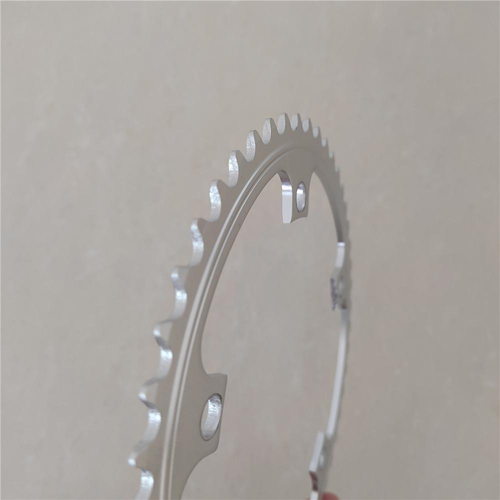 144BCD 49T Track Bike Chainring Single Speed Bicycle Fixed Gear Chain Wheel CNC Aluminum Alloy 7075-T6