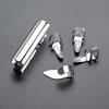 Guitar Slide Stainless Steel Tone Bar Guitar Lap Slide Tone Bar with 3Pcs Finger Picks & 1Pc Thumb Pick for Guitar Bass