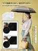 KIZAWA Carbon Fiber UV Light Folding Full Light Heat Level 5 Water Compatible with and Sun and Day 5 Ribs Ultra-Lightweight Parasol, 110g-140g,