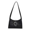 Chic Vintage Underarm Bag For Women 2023 Summer Casual Commuter Shoulder Bag Fashionable Simple Handbag